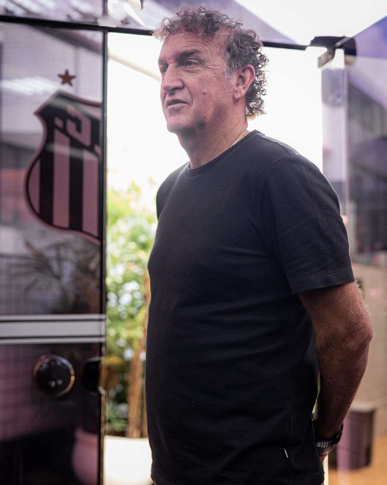 Cuca chegando ao CT &ndash;