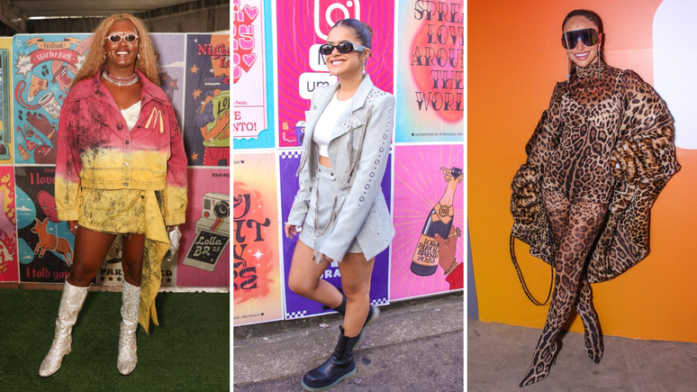 Liniker, Maisa e Sabrina Sato 