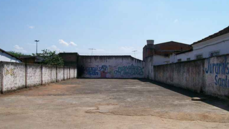 Local onde o objeto radioativo foi encontrado em Goi&acirc;nia (GO)
