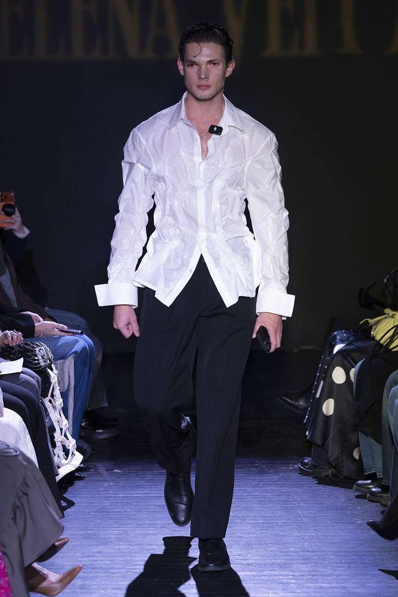 "Clavicular" desfilou na Semana de Moda de Nova York, nos Estados Unidos, em fevereiro de 2026