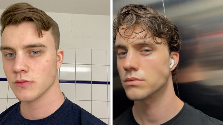 Leander afirma que est&aacute; tentando melhorar a apar&ecirc;ncia para aumentar sua autoestima