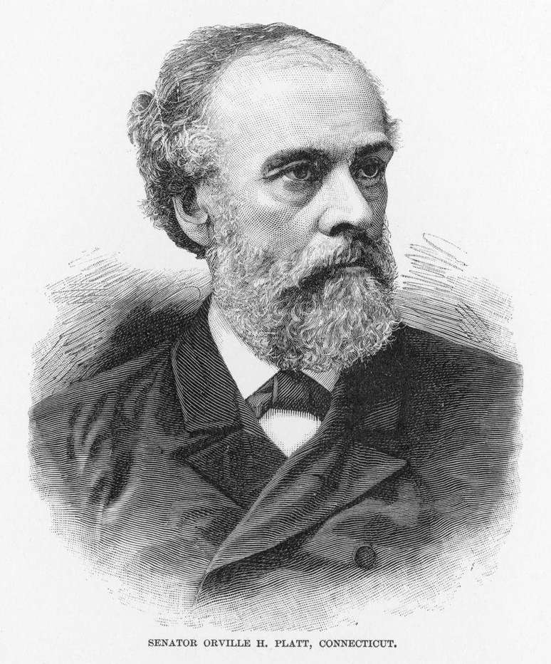 A Emenda Platt deve seu nome ao pol&iacute;tico americano que arquitetou o documento, Orville Platt (1827-1905)