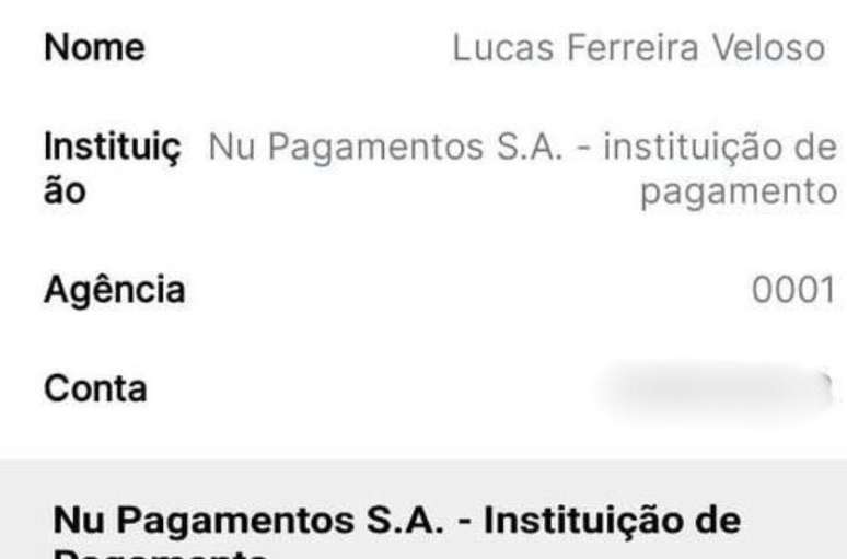 Nome que estava no comprovante falso era parecido com o do jornalista, mas n&atilde;o o mesmo
