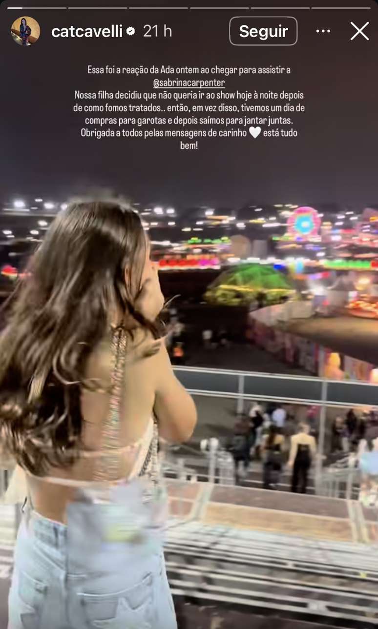 Esposa de Jorginho no Instagram &ndash;