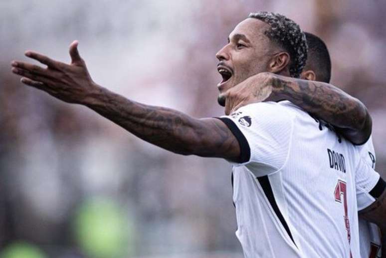 David marcou o segundo gol do Vasco em S&atilde;o Janu&aacute;rio &ndash;