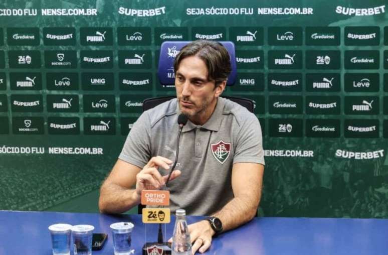 ரோட்ரிகோ காஸ்டிலோ முவர்ணத்திற்கான முதல் கோலை அடித்தார் - புகைப்படம்: மரினா கார்சியா / ஃப்ளூமினென்ஸ் எஃப்சி