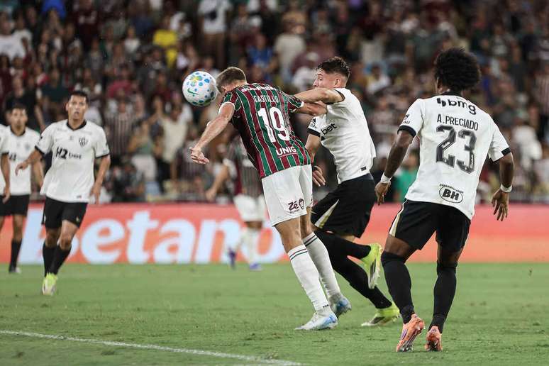 Atl&eacute;tico-MG perde para o Fluminense e segue sem vencer como visitante no Brasileir&atilde;o &ndash; FOTO: LUCAS MER&Ccedil;ON / FLUMINENSE F.C.
