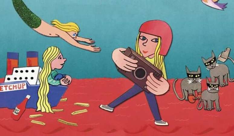 Tra&ccedil;os simples marcam a anima&ccedil;&atilde;o dirigida por Michel Gondry, 'Maya, Me D&ecirc; Um T&iacute;tulo'