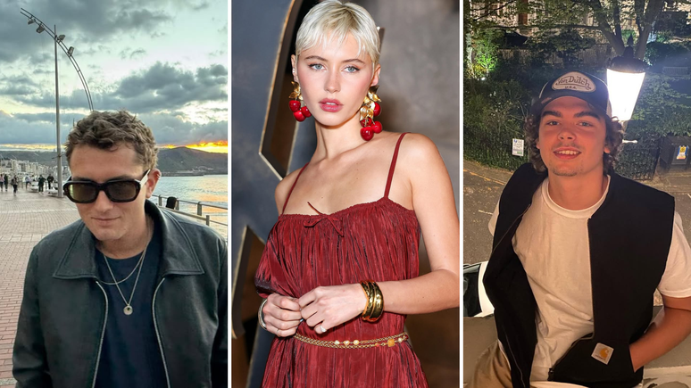 Os mais velhos s&atilde;o Rafferty Law, de 29 anos, Iris Law, de 25 anos, e Rudy Law, de 23, cuja m&atilde;e &eacute; a atriz Sadie Frost. 