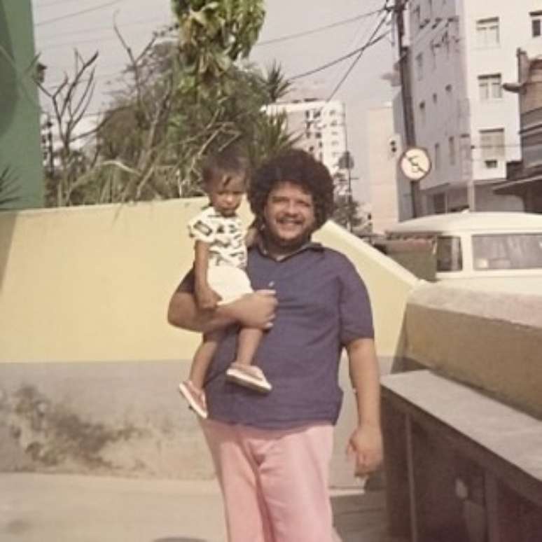 Tim Maia e seu filho, Carmelo Maia