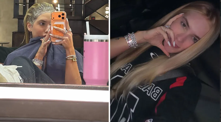 Empres&aacute;ria contou que o objetivo era retornar ao tom de cabelo que marcou sua estreia na Marqu&ecirc;s de Sapuca&iacute;