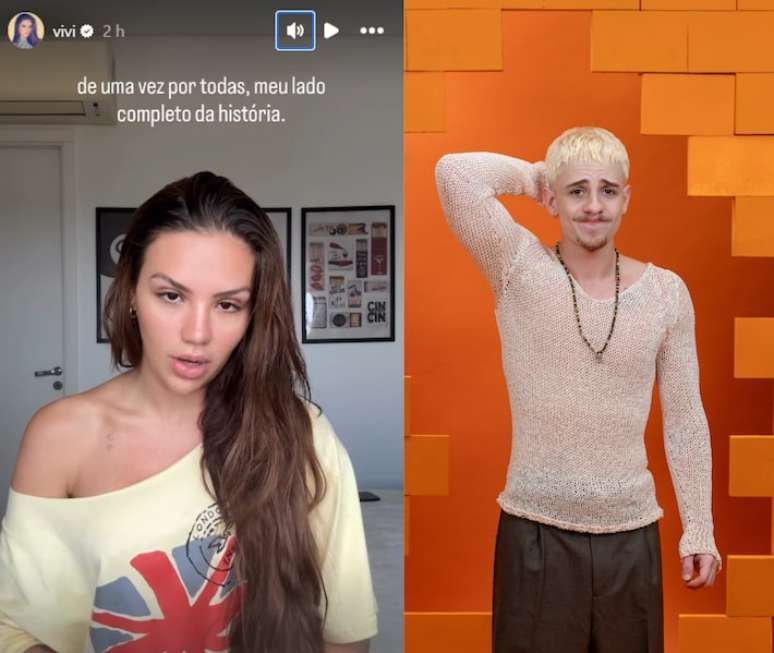 Vivi Wanderley diz que relacionamento com Juliano Floss foi 'abusivo'