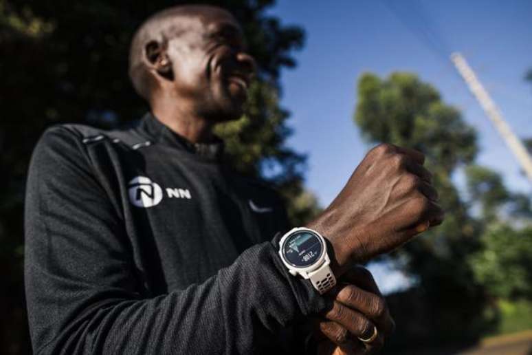 Kipchoge niciar&aacute; na maratona africana sua World Tour pelos sete continentes (Foto: dsm-firmenich Running Team)