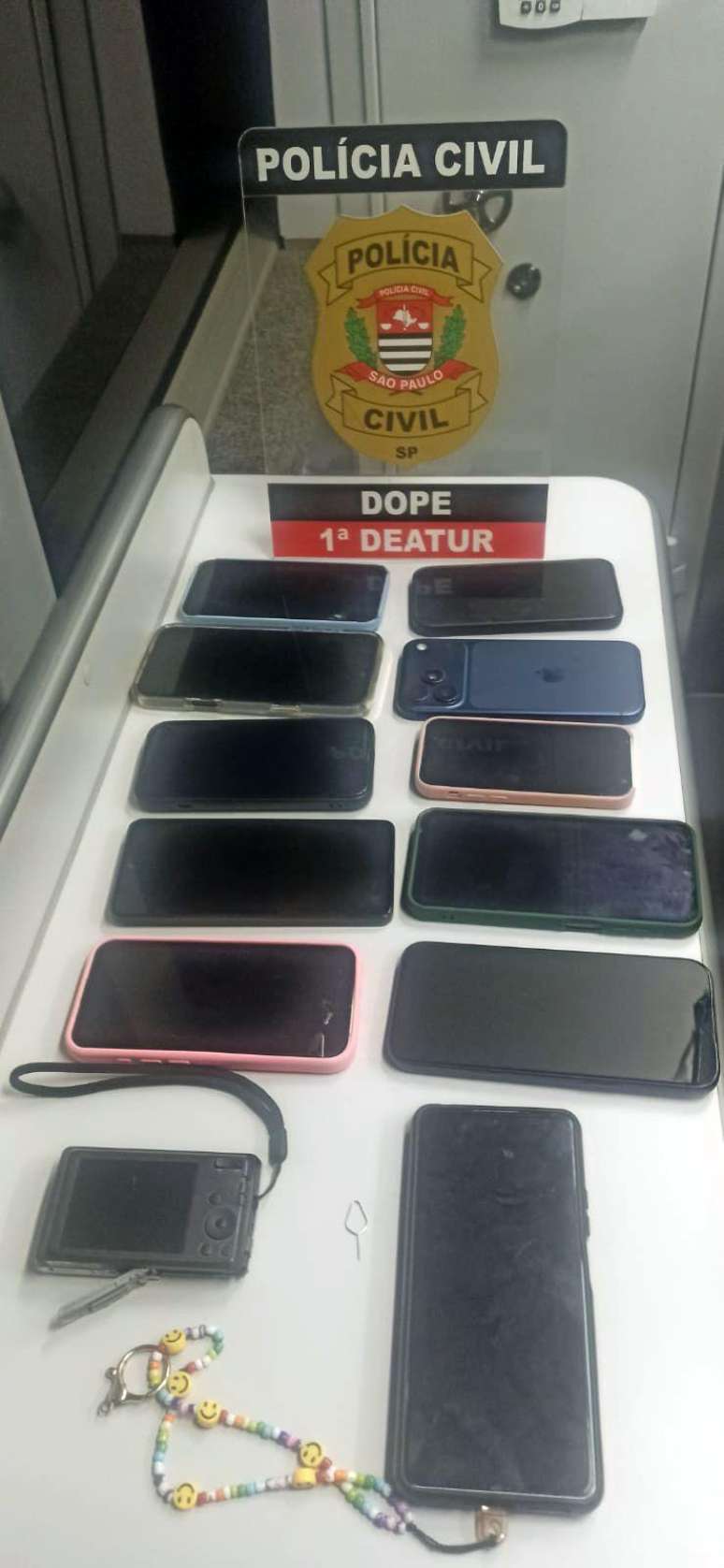 சாவோ பாலோவில் உள்ள லோலாபலூசாவில் இருந்து திருடப்பட்ட செல்போன்கள் பொலிஸாரால் மீட்கப்பட்டன