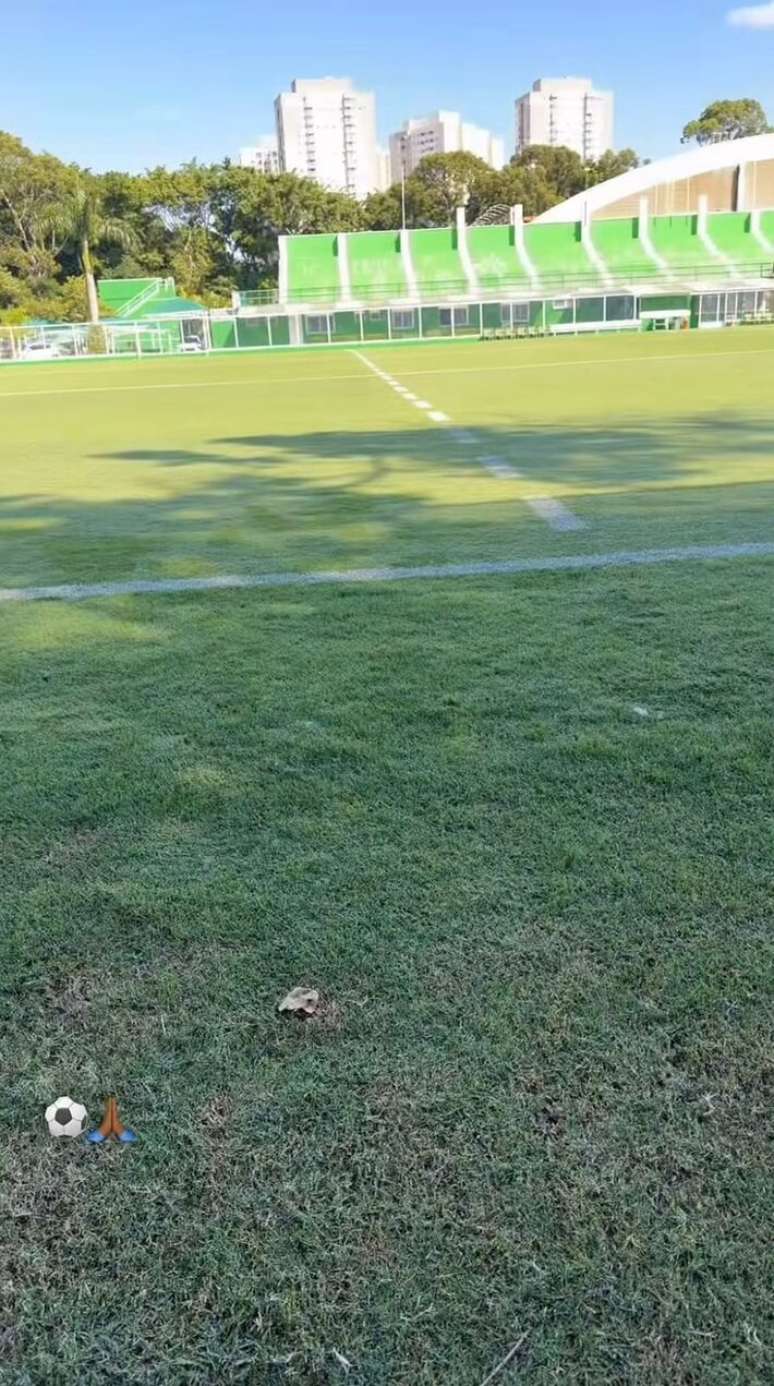 பால்மீராஸ் பயிற்சி மையத்தில் கேப்ரியல் இயேசுவின் வெளியீடு