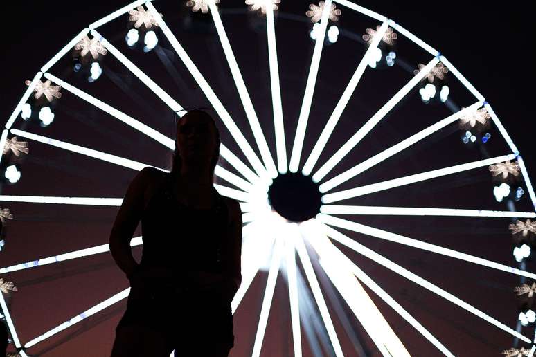 பிரேசிலில் இருந்த சாண்டியாகோவில் நடந்த சிலி திருவிழாவின் சிலி பதிப்பில் லொல்லாபலூசாவின் அடையாளமாக மாறிய பெர்ரிஸ் சக்கரம்