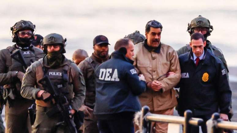 Maduro foi capturado em Caracas e levado para julgamento nos Estados Unidos