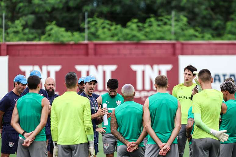 Fluminense treina esta tarde no CT Carlos Castilho &ndash; FOTOS: LUCAS MER&Ccedil;ON / FLUMINENSE F.C.