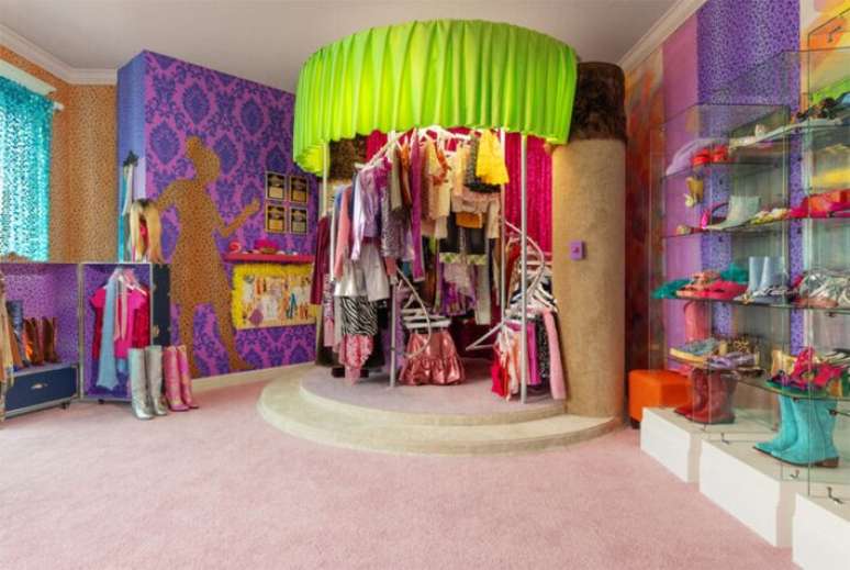 O closet de Hannah Montana