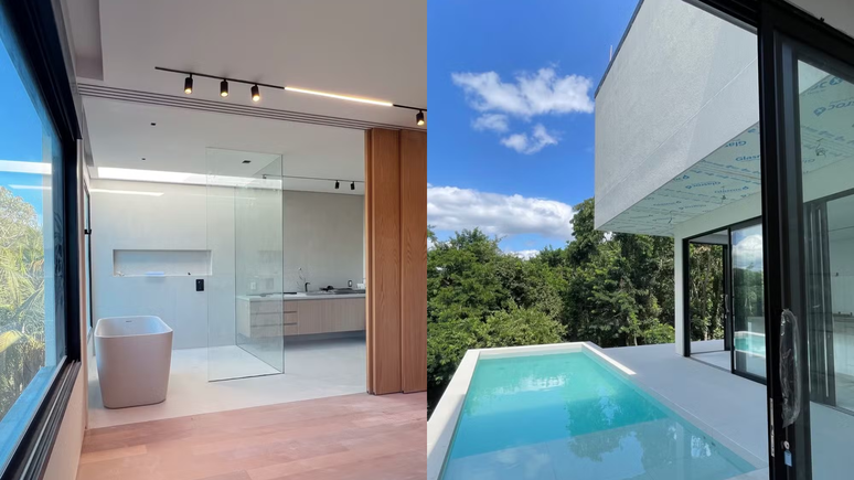 Detalhes da mans&atilde;o que Jonas e Mari constru&iacute;ram