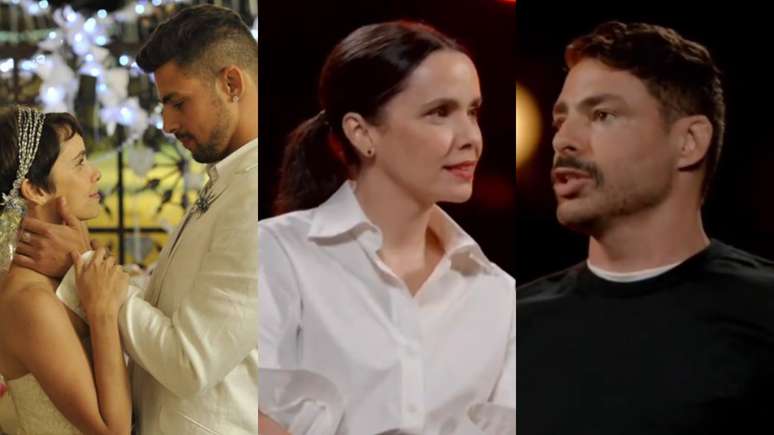 அவெனிடா பிரேசில் (இனப்பெருக்கம்/டிவி குளோபோ) பற்றி பேச டெபோரா ஃபலாபெல்லா மற்றும் காவ் ரெய்மண்ட் மீண்டும் சந்தித்தனர்.