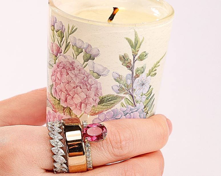 Aneis de Renata Nobre para compor com o Oura Ring 