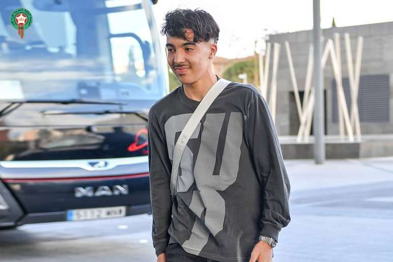 Rayane Bounida em sua apresenta&ccedil;&atilde;o na sele&ccedil;&atilde;o marroquina &ndash;