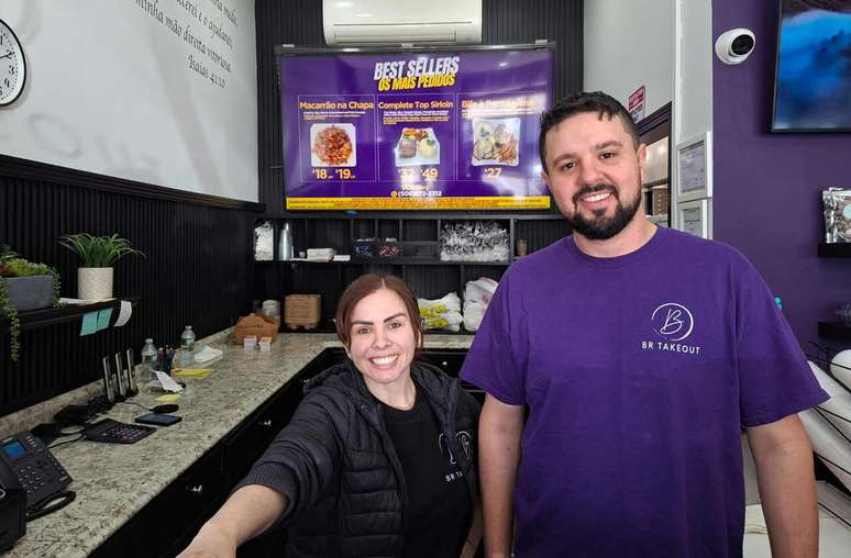 Tamara e Felipe se estabeleceram comercialmente em Framingham &ndash;