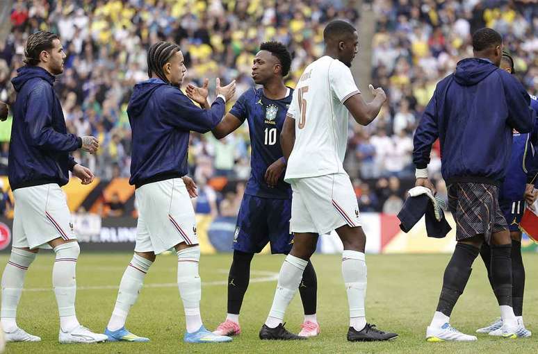 Vini Jr teve atua&ccedil;&atilde;o abaixo do esperado contra Fran&ccedil;a &ndash;