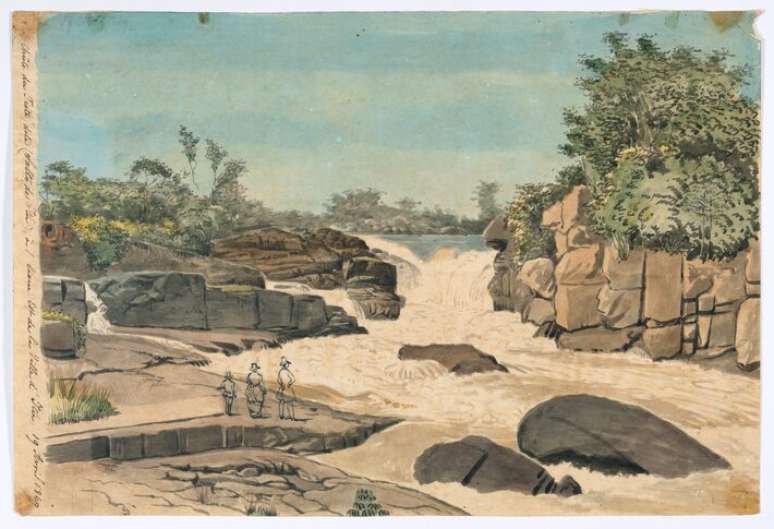 Salto de It&uacute;, de 1948, por Hercules Florence