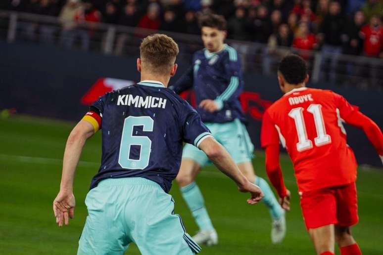 Su&iacute;&ccedil;a e Alemanha fizeram um grande jogo na Basileia &ndash; DFB/Philipp Reinhard