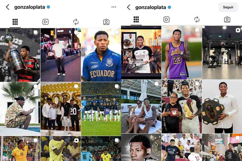 Gonzalo Plata apaga posts ligados ao Flamengo de seu feed &ndash;