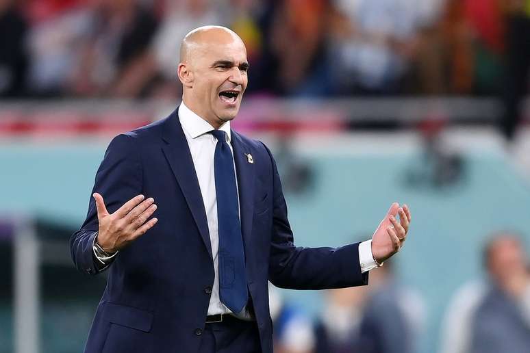 Roberto Mart&iacute;nez esteve na &uacute;ltima Copa do Mundo como t&eacute;cnico da B&eacute;lgica. (Photo by Laurence Griffiths/Getty Images)