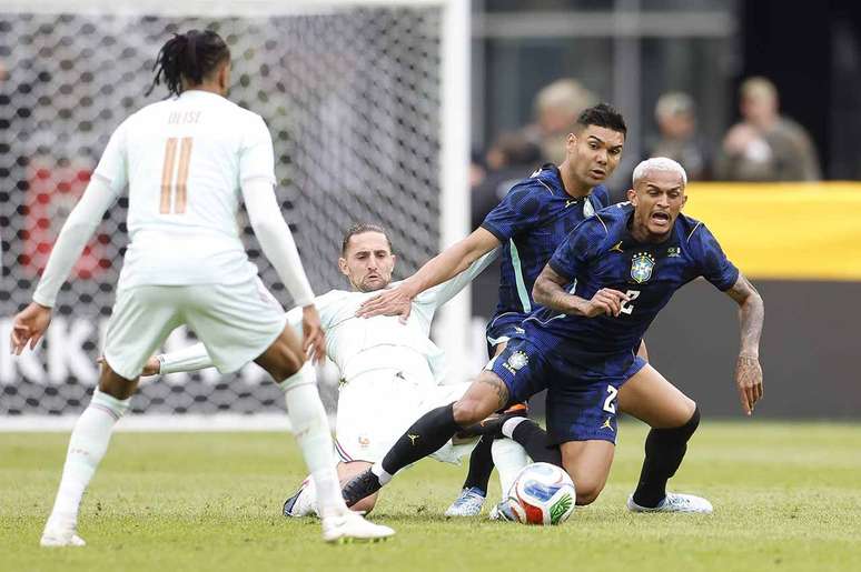 Casemiro &eacute; um dos l&iacute;deres da Sele&ccedil;&atilde;o &ndash;