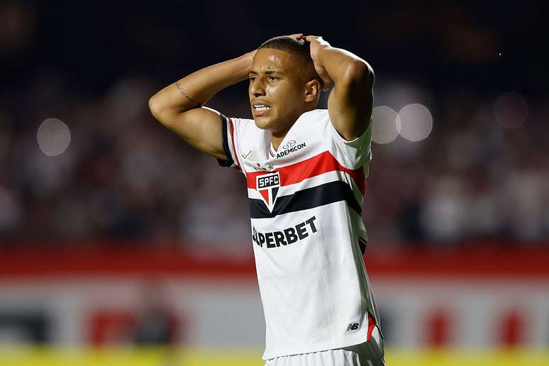 Henrique Carmo em partida do S&atilde;o Paulo