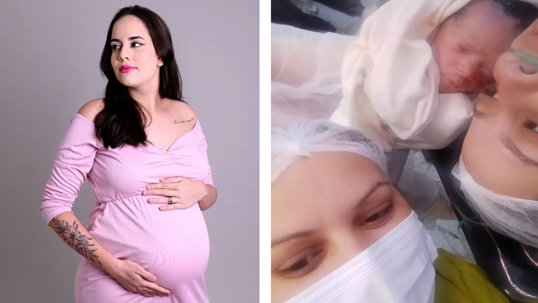 Camylla acabou largando os estudos e n&atilde;o concluiu o Ensino M&eacute;dio em meio &agrave; gesta&ccedil;&atilde;o; sua m&atilde;e chegou a conhecer a neta antes de falecer