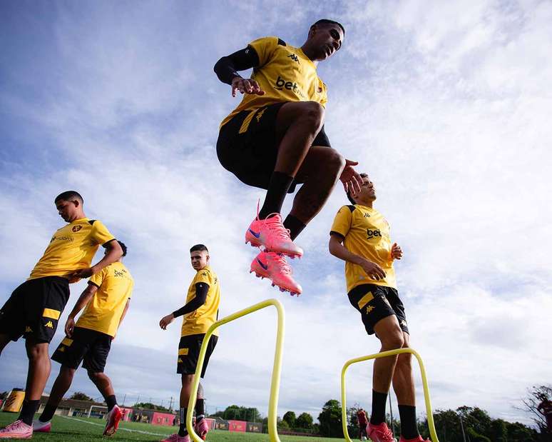 Treino do Sport Recife no CT do clube &ndash;