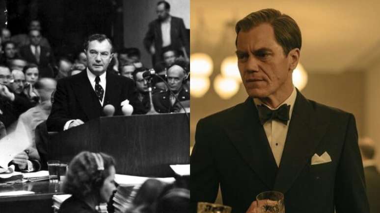 Robert H. Jackson (Michael Shannon) em 'Nuremberg'