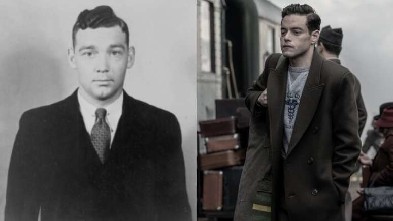 Douglas Kelley (Rami Malek) em 'Nuremberg'