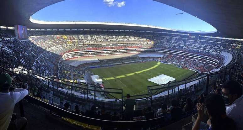 Est&aacute;dio Azteca, palco do jogo de abertura da Copa de 2026, ser&aacute; reinaugurado neste s&aacute;bado (28/3) &ndash;