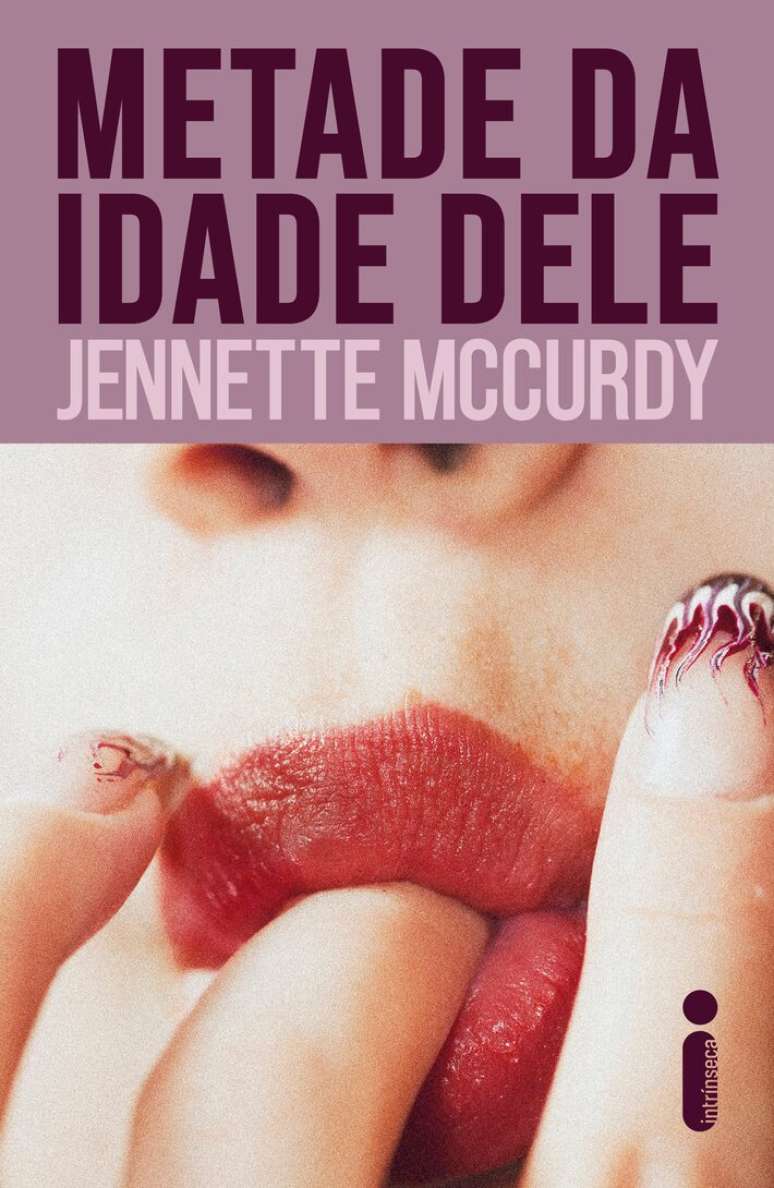 Capa de 'Metade da Idade Dele', de Jennette McCurdy.
