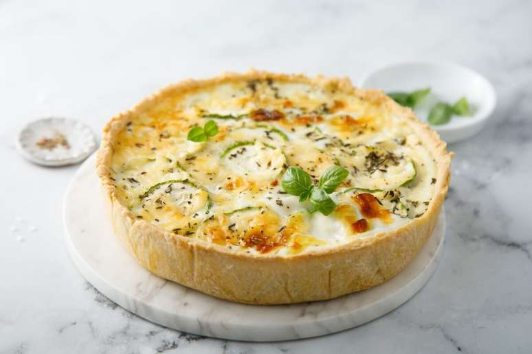 Quiche de abobrinha 