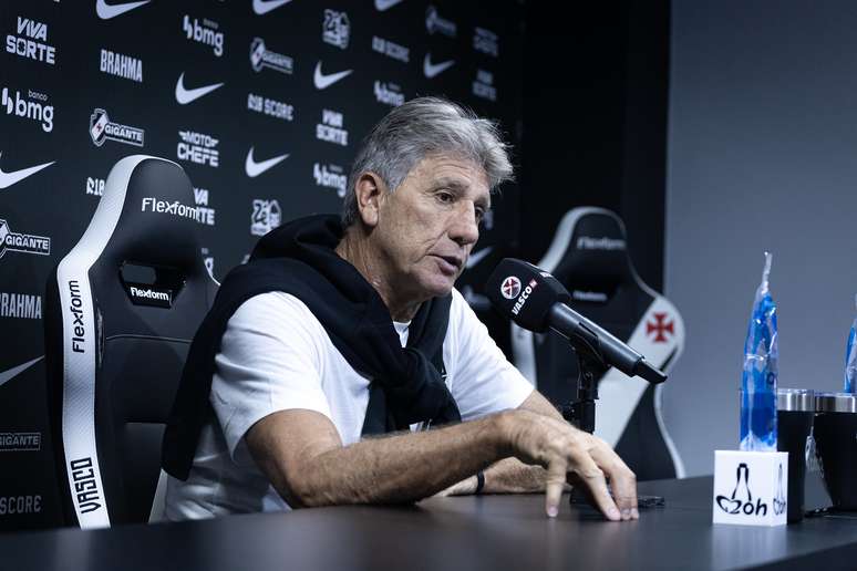 Renato Ga&uacute;cho, treinador do vasco &ndash;