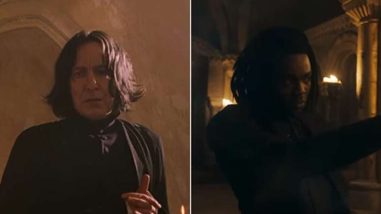 Compara&ccedil;&atilde;o entre os atores e personagens do primeiro filme da saga 'Harry Potter' nos cinemas e da s&eacute;rie, que deve fazer sua estreia em dezembro de 2026 no HBO Max.