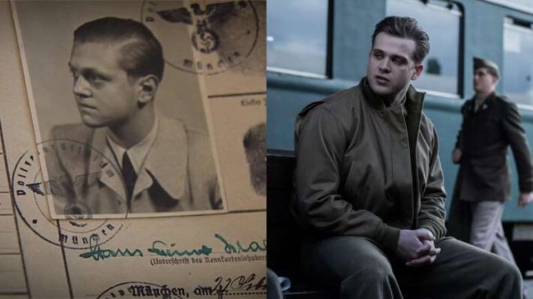 Howard Triest (Leo Woodall) em 'Nuremberg'