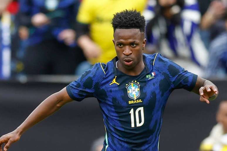 Vini Jr atuou os 90 minutos contra a Fran&ccedil;a &ndash;