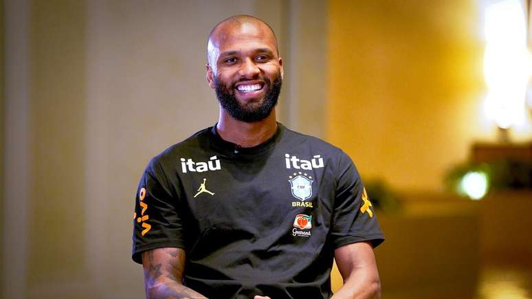 Igor Thiago n&atilde;o esconde a alegria de ganhar uma oportunidade de defender a Sele&ccedil;&atilde;o e brigar por uma vaga na Copa. E confian&ccedil;a n&atilde;o falta ao goleador brasileiro da Premier League.