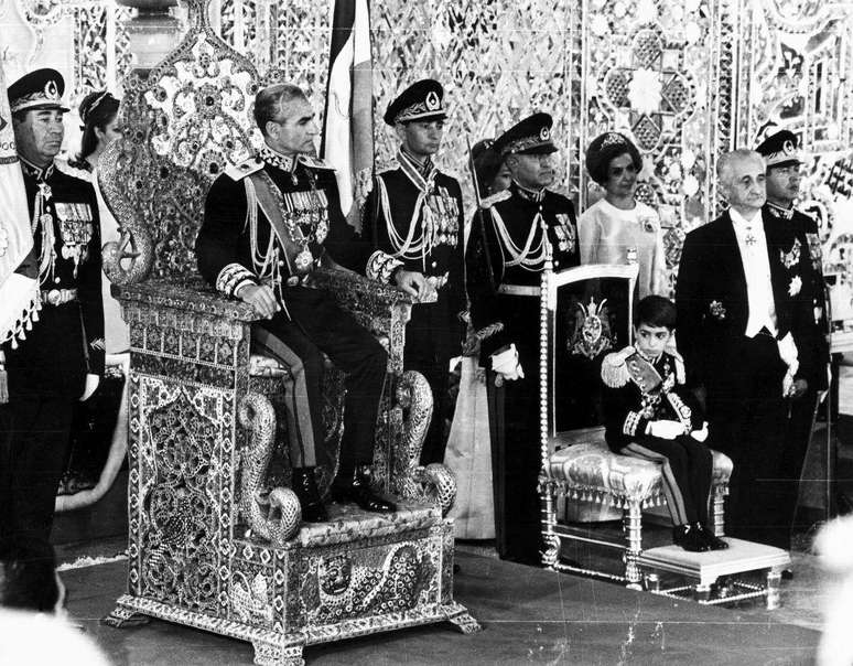 O x&aacute; Mohammad Reza Pahlavi foi apoiado pelos EUA