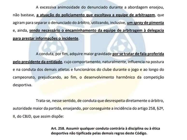 STJD புகார் –