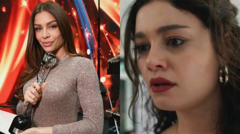 ஆண்டின் சிறந்த திரைப்படத்தில் கிராஸி மசாஃபெரா மற்றும் ட்ரெஸ் கிராஸ்ஸில் சோஃபி சார்லோட் (இனப்பெருக்கம்/டிவி குளோபோ/இன்ஸ்டாகிராம்)